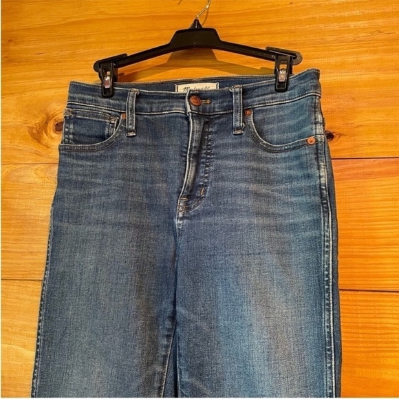 Madewell 10” High Rise Skinny Jeans in Bradshaw Wash 25 - Picture 8 of 15